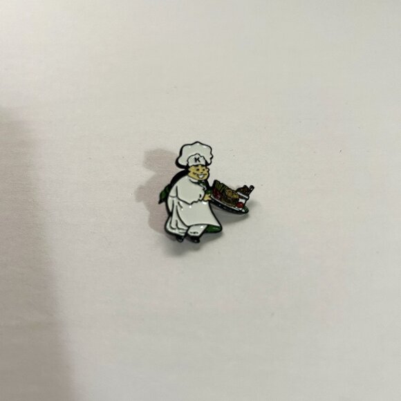 Boston Scally Co. x Kelly’s Roast Beef Cap Hat Pin Limited Edition Chef NWOT - Picture 1 of 2